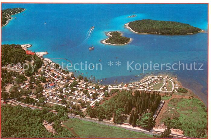 Vrsar Istrien Camping Turist Campingplatz an der Kueste