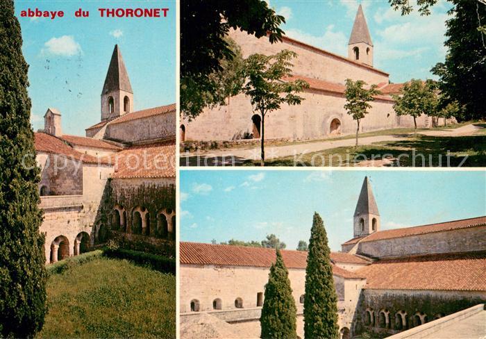 Le Thoronet Abbaye du Thoronet La facade le cloitre