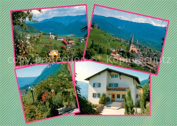 Tramin Weinstrasse  Panorama Kirche Park Haus Dibiasi
