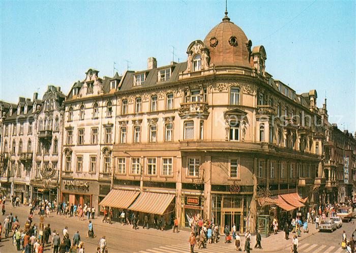 Katowice Zabytkowe kamieniczki przy ulicy 3 Maja