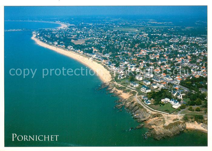 Pornichet La pointe de Congrigoux la plage et le