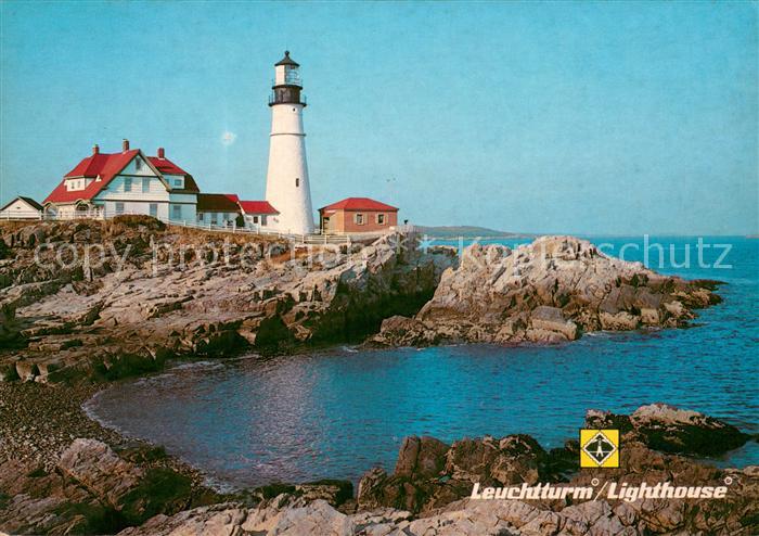 Maine US-State Leuchtturm Portland Head