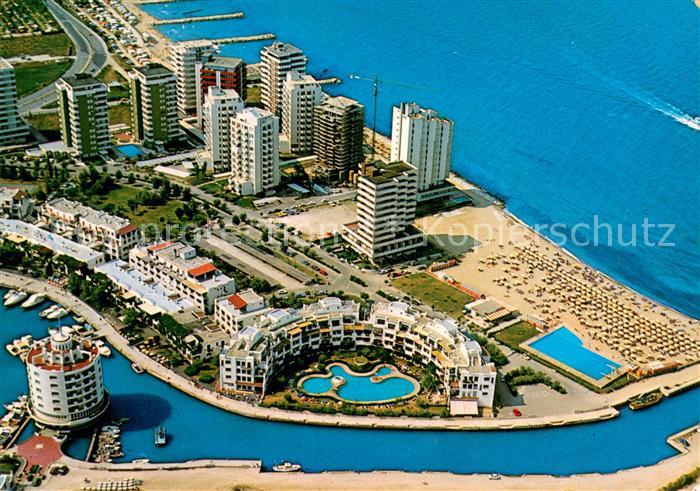 Portoverde Misano Adriatico Fliegeraufnahme