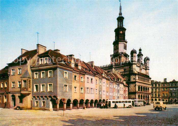 Poznan Posen Fragment Starego Rynku