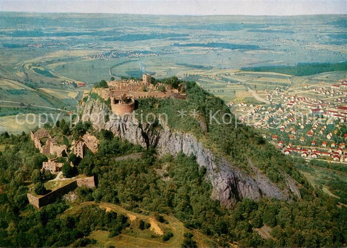 Hohentwiel Burgruine Hohentwiel Fliegeraufnahme