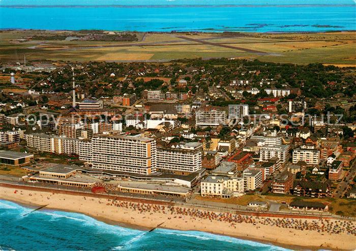 Westerland Sylt Fliegeraufnahme