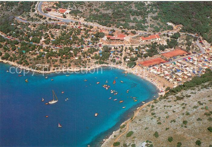 Punat Krk Otok Croatia Fliegeraufnahme