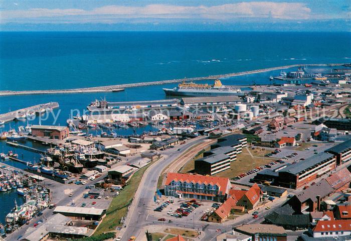 Hirtshals Havn Fliegeraufnahme