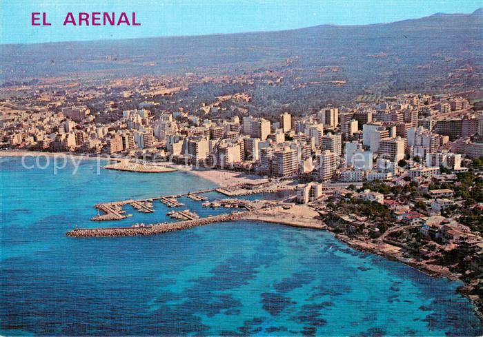 El Arenal Mallorca Fliegeraufnahme