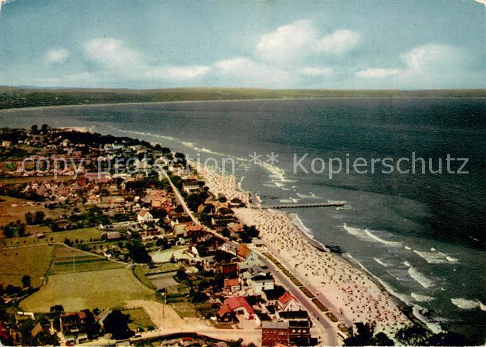 Niendorf Ostseebad Timmendorferstrand Fliegeraufnahme