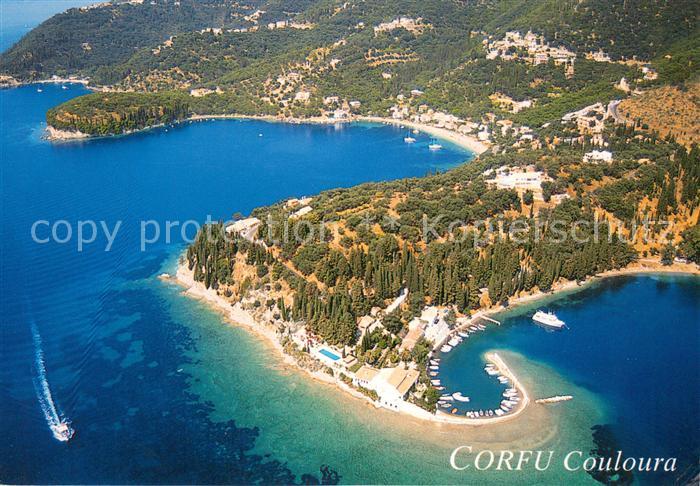 Corfu Korfu Fliegeraufnahme