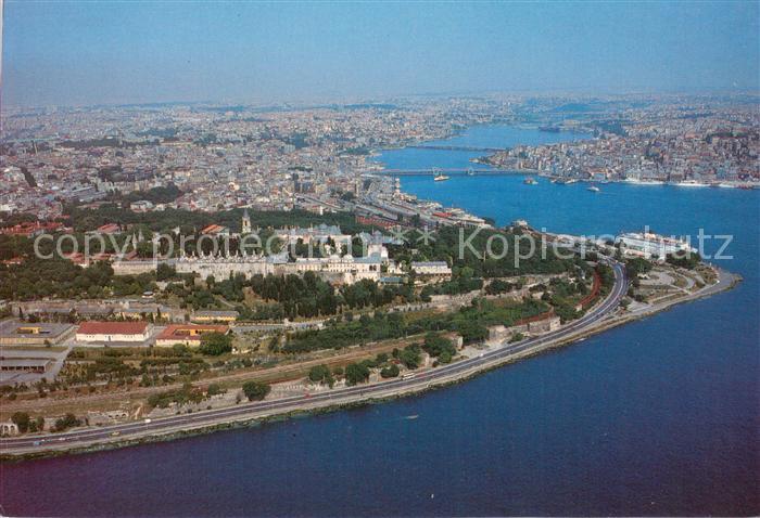 Istanbul Constantinopel Air view of Golden Horn