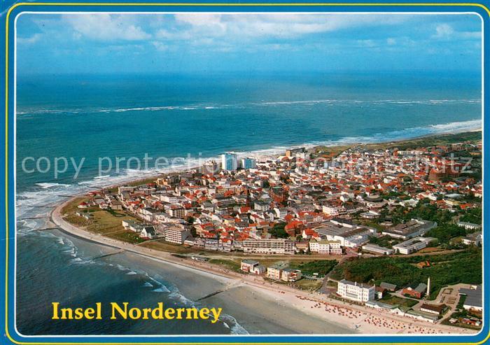 Norderney Nordseebad Fliegeraufnahme