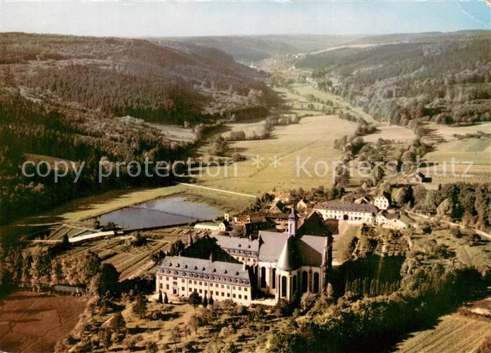 Eifel Region Kloster Himmerod Fliegeraufnahme