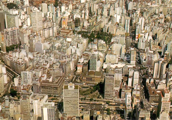 São Paulo Vista aerea do centro