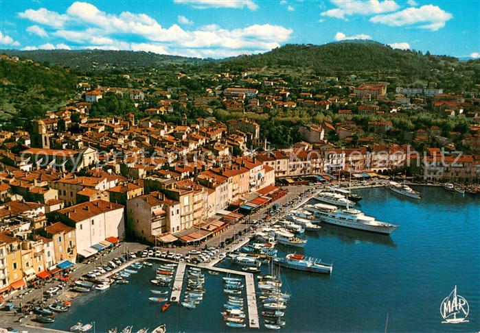 Saint Tropez Var Vue aerienne Le Port