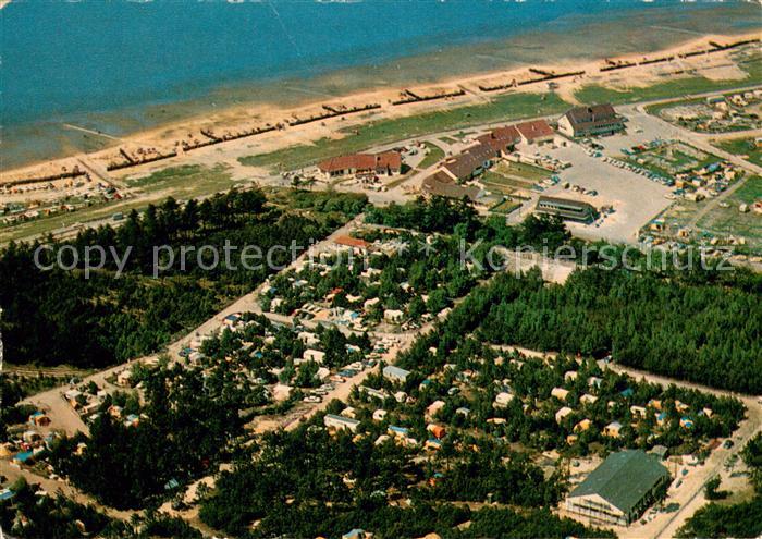 Sahlenburg Campingplatz im Wernerwald Fliegeraufnahme