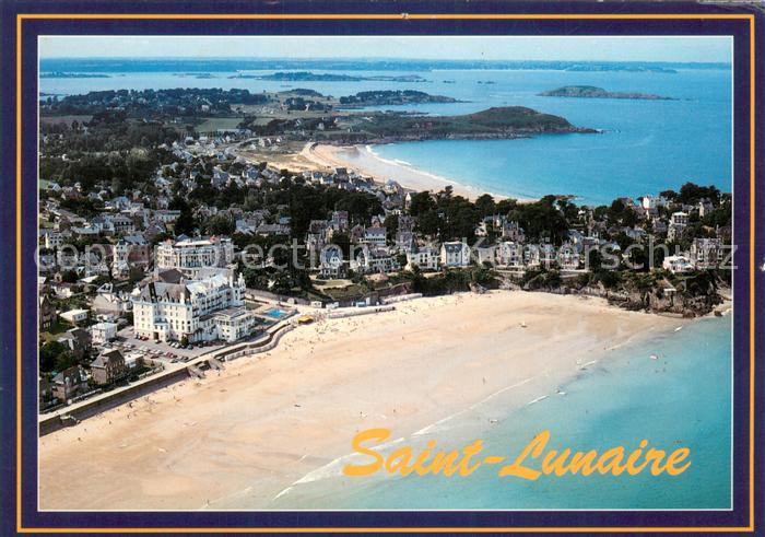 Saint-Lunaire Vue generale aerienne