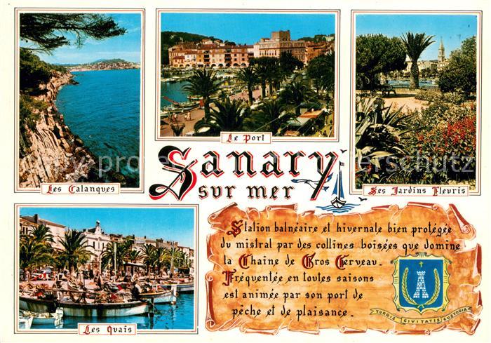 Sanary-sur-Mer Les Calanques Le Port Ses Jardins Fleuris Les Quais