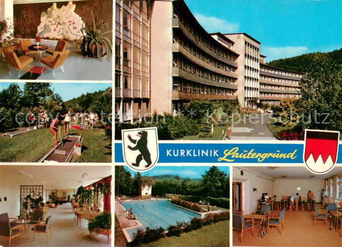 Schwabthal Kurklinik Lautergrund Minigolf Gastraeume Freibad