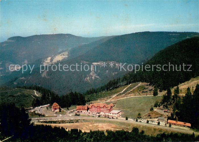 Kniebis Freudenstadt Hotel und Kurhaus Ruhestein Fliegeraufnahme