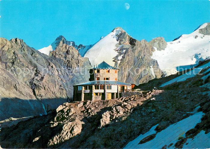 Stilfserjoch Passo dello Stelvio Rifugio Tibet Huette