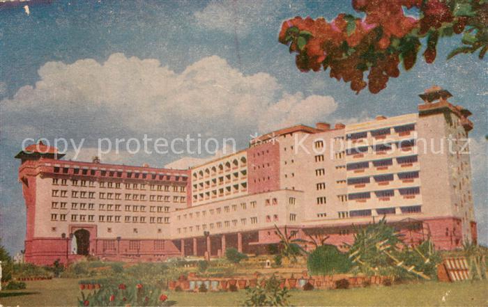 New Delhi Ashoka Hotel Kuenstlerkarte