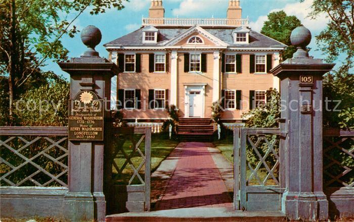 Cambridge Massachusetts The Longfellow House