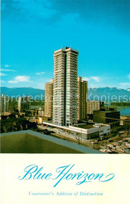 Vancouver BC Canada Blue Horizon Hotel