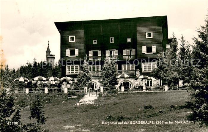 Mariazell Steiermark Berghotel auf der Buergeralpe