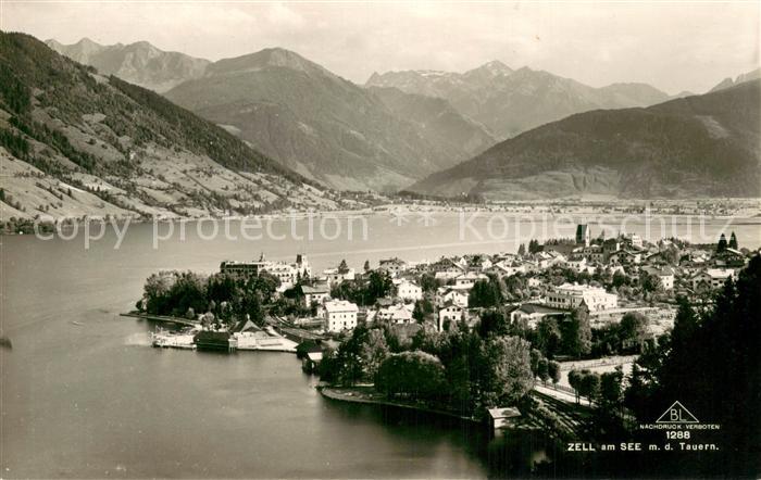 Zell See mit den Hohen Tauern