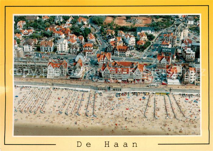 De Haan aan Zee Zeedijk en Strand Promenade und Strand