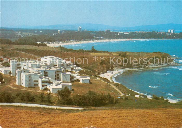 Primorsko Erholungsheim der Zeitung Rabotnischesko Delo Kueste Strand
