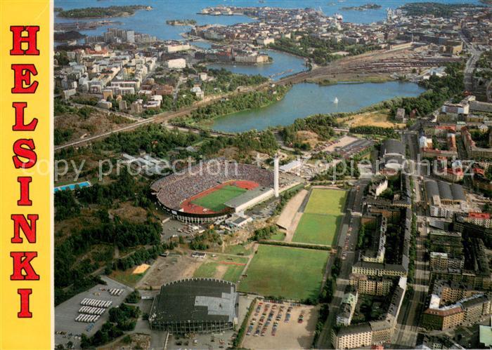 Helsinki Ansicht mit Olympiastadion