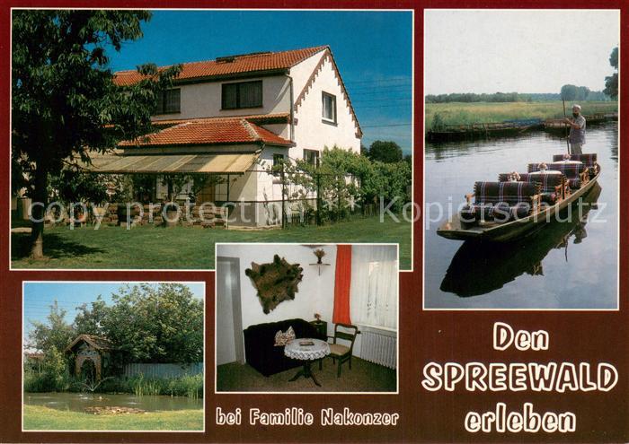 Altzauche Gaestehaus Pension Nakonzer Kahnfahrt Wasserstrasse