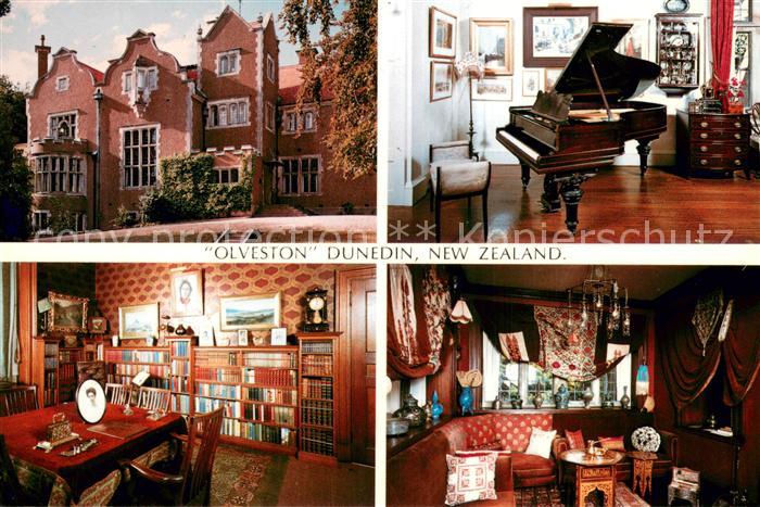 Dunedin NZ Olveston House Library Steinway Grand Piano Persian Room