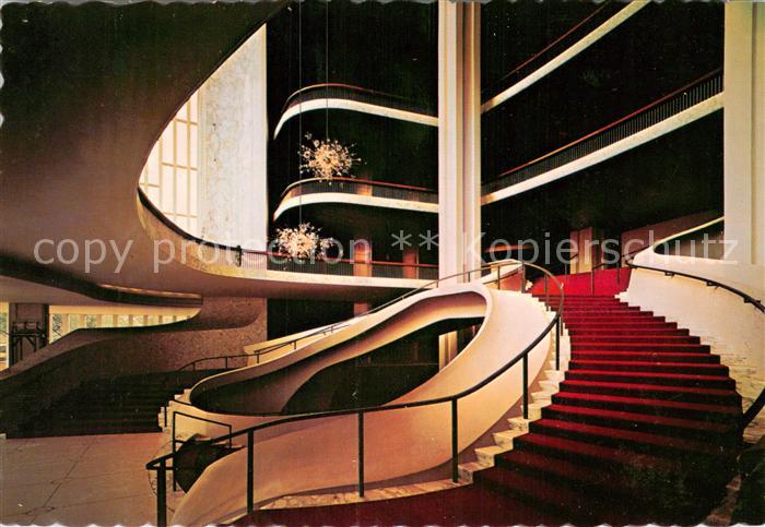 Manhattan Isle of New York Grand Staircase of the Metropolitan Opera House at Li