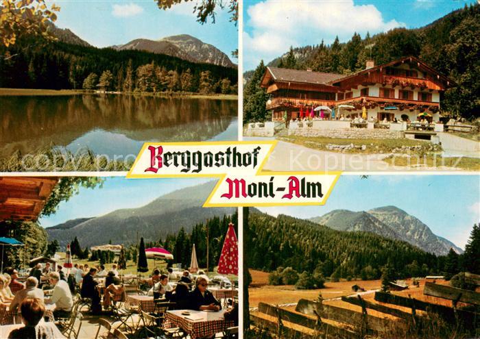 Rottach-Egern Berggasthof Moni Alm See Landschaftspanorama
