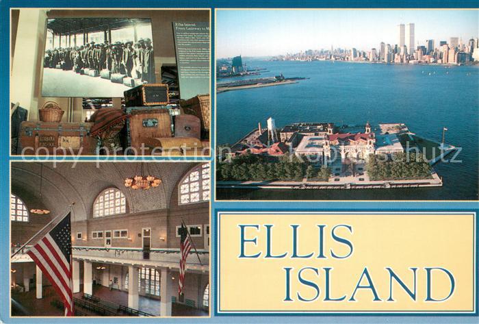 New York City Ellis Island Museum Hudson River
