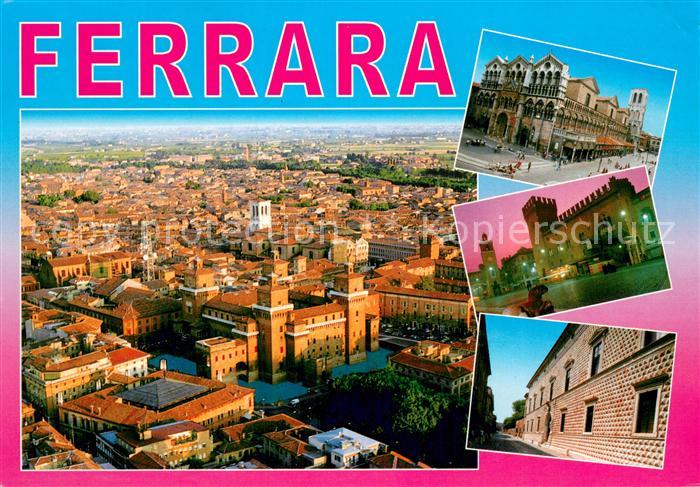 Ferrara Panorama Cattedrale Palazzo Comunale Palazzo dei Diamanti