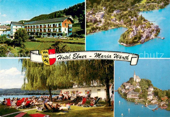 Maria Woerth Woerthersee Hotel Ebner Liegewiese Strandbad Fliege