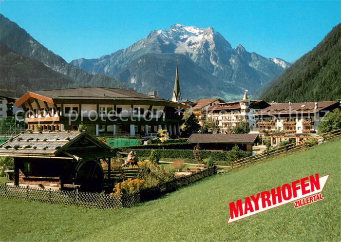 Mayrhofen Zillertal Europahaus Veranstaltungszentrum mit Gruenberg Alpen
