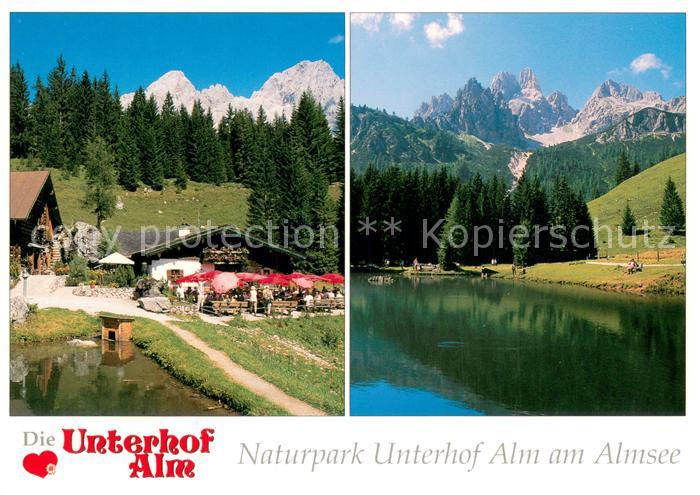 Filzmoos Unterhof Alm am Almsee Naturpark Alpen
