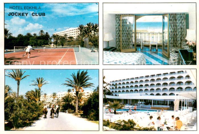 Monastir Tunesia Hotel Edkhila Jockey Club Tennis Reiten Swimming Pool