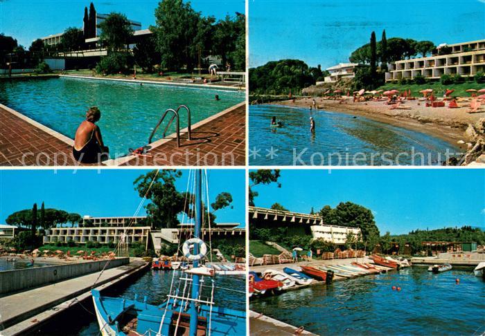 Corfu Korfu Kontokali Palace Hotel Swimming Pool Strand Hafen