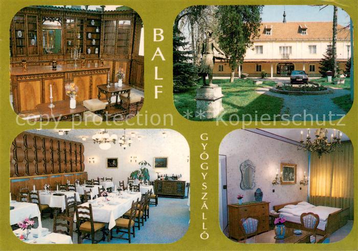 Balf Gyogy Kastely Szallo Kur- und Schlosshotel Restaurant Bar