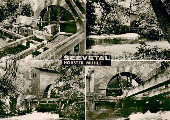 Seevetal Horster Muehle Wasserrad