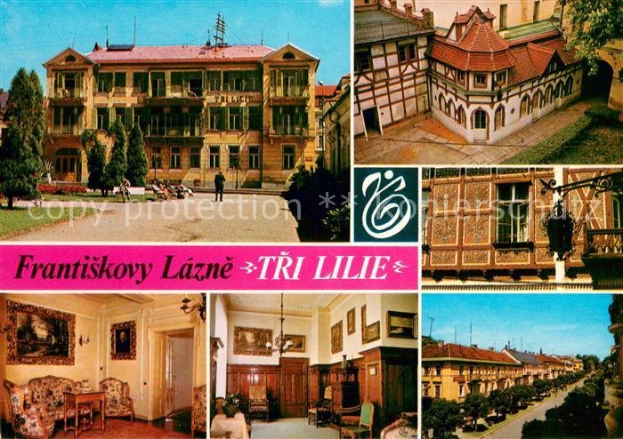 Frantiskovy Lazne Lazensky dum Tri Lilie Kurhaus