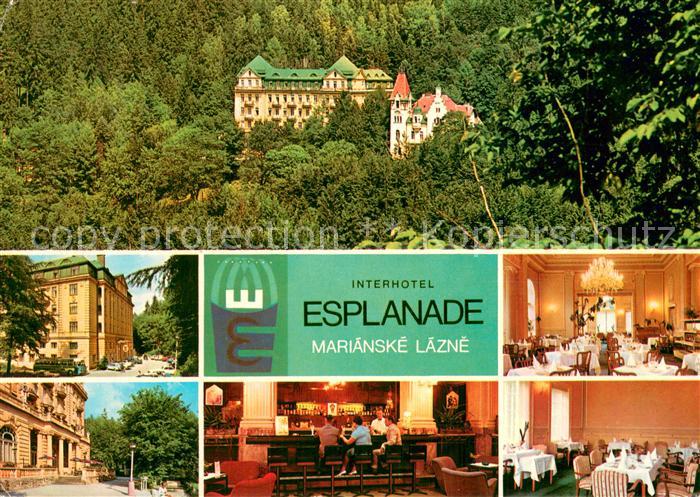 Marianske Lazne Interhotel Esplanade Restaurant Bar