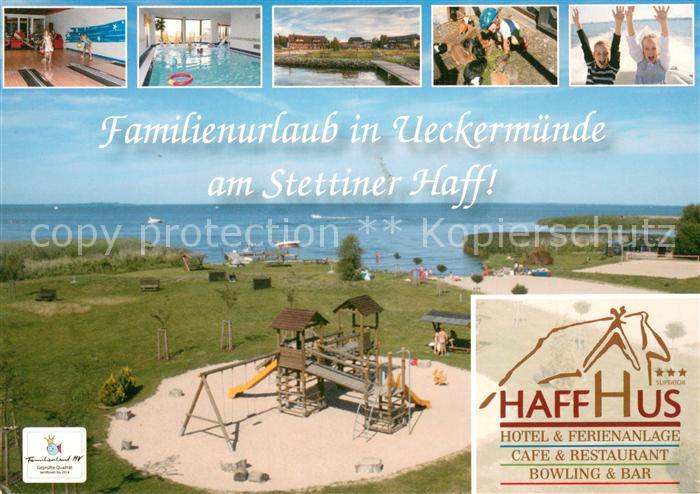 Ueckermuende Mecklenburg Vorpommern Hotel Ferienanlage Haffhus am Stettinger Haf